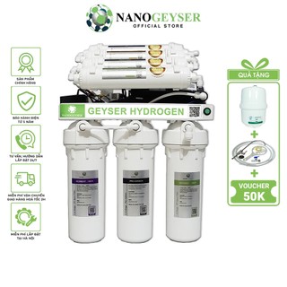  Máy lọc nước RO Nano Geyser RO HYDROGEN Công nghệ lọc nước tinh khiết RO Bảo hành 5 năm 