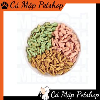 Bánh Cá Nhiều Vị Cho Mèo Giúp Giảm Hôi Miệng, Tiêu Búi Lông