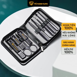 Bộ dụng cụ bấm móng tay chân đa năng tiện lợi - Kingshark PD11