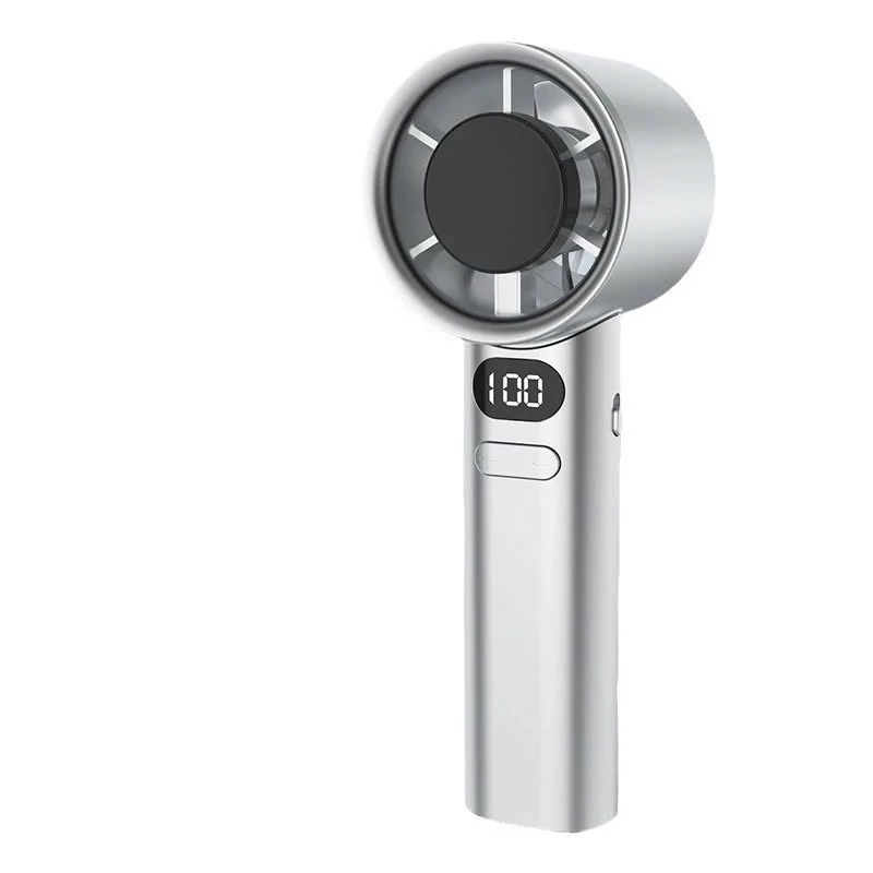 [🚛Free shipping] Quạt Cầm Tay Mini  Làm Mát Nhanh Với 120 Mức Gió, Sạc Nhanh, Màn Hình LCD Hiển Thị Tốc Độ Gió | BigBuy360 - bigbuy360.vn