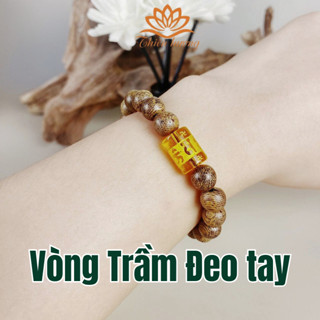  vòng trầm đeo tay theo ngũ hành 5 mệnh: Kim Mộc Thuỷ Hoả Thổ Mang Bình An Tài Lộc May Mắn 