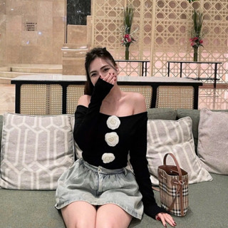 [N.T BIGSIZE] SET ÁO BET VAI HOA TRÀ KÈM CHÂN VÁY JEAN MỀM 55-95kg