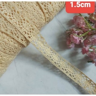 Ren chỉ cotton size 1.2 đến 1.5 cm.(dây 7 mét)
