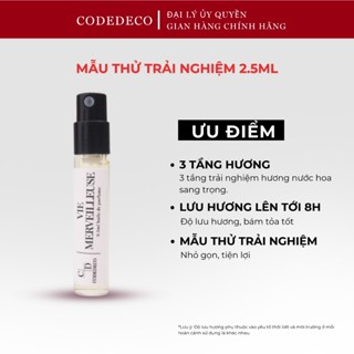Tinh dầu nước hoa CODEDECO Vie Merveilleuse 2.5ml