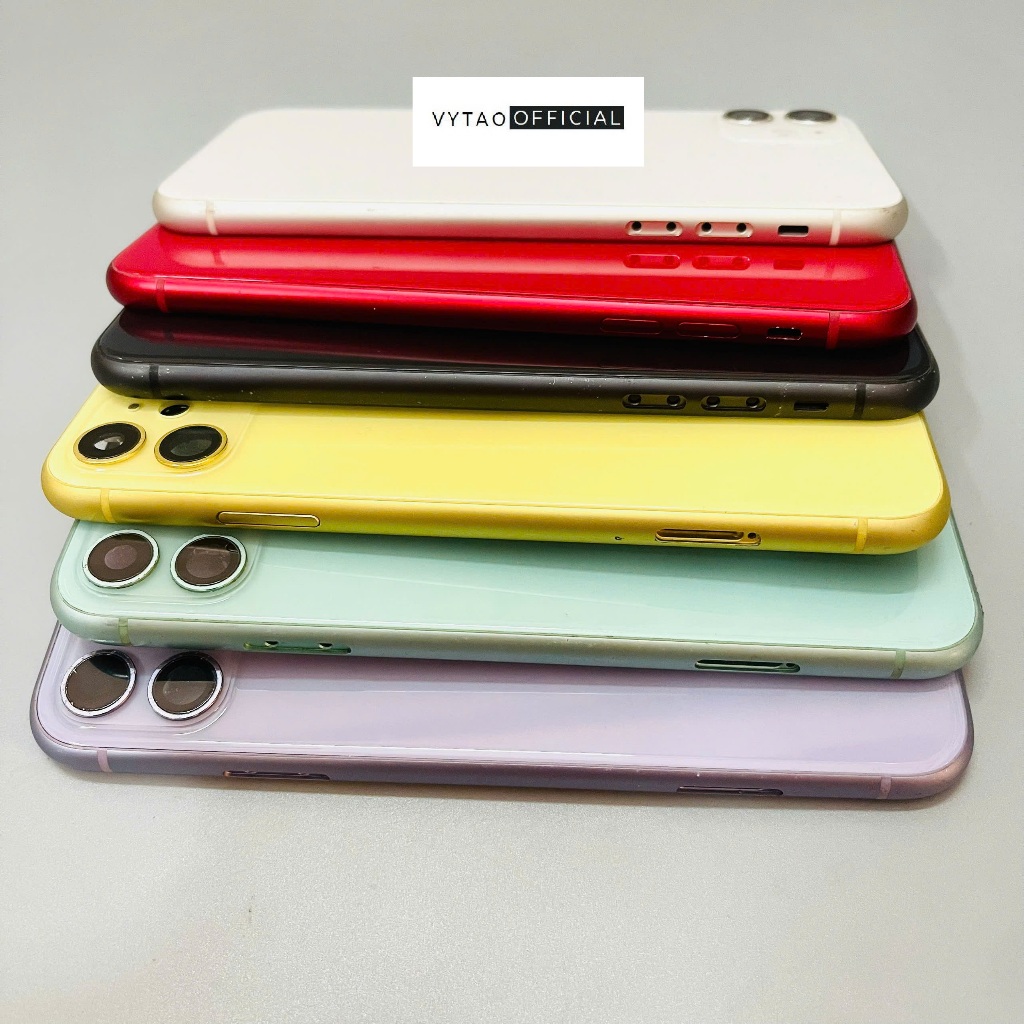 Vỏ zin máy thay thế dành cho IP 11 ( kèm nút phím khe sim )