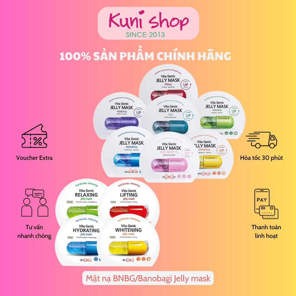 Mặt Nạ Banobagi Vita Jelly Mask