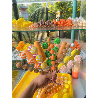  Mô hình cá viên trưng bày - Ăn vặt cá tôm bò xúc xích chiên 