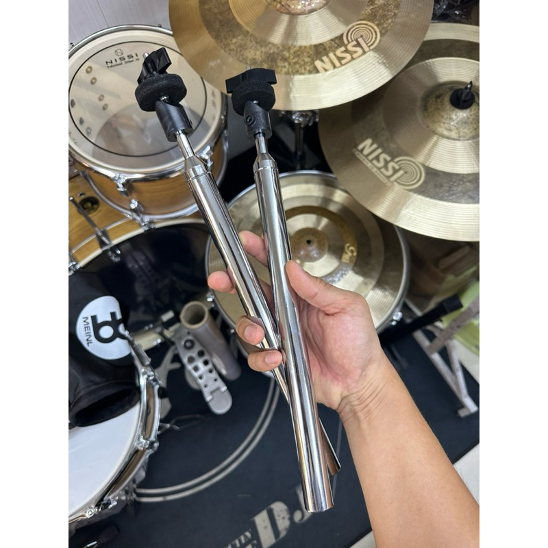 Tay đỡ cymbal điện- Ống 25mm. Tay treo cymbal cho trống điện.