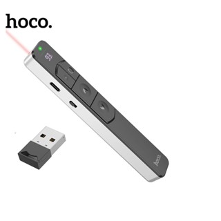 Bút trình chiếu pin sạc lazer đỏ Hoco Gm202 cổng sạc Type C dung lượng pin 180mAh