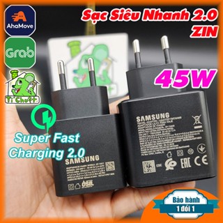 [Chính Hãng-Ảnh Thật] Sạc Siêu Nhanh 2.0 Samsung 45W EP- TA845 T4511 ZIN chuẩn PD PPS USB-C Super Fast Charging 2.0