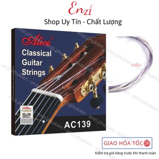 Dây đàn guitar classic Alice AC139 chính hãng dây nylon cho đàn cổ điển Enzi