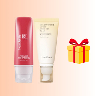  S28_ KÈM QUÀ  Combo 1 Kem Chống Nắng Peacholic PDRN  H48  + 1 Kem Nâng ToneLumiderm Mới  M22  + TẶNG.... 