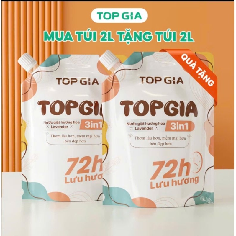 nước giặt top gia 2l