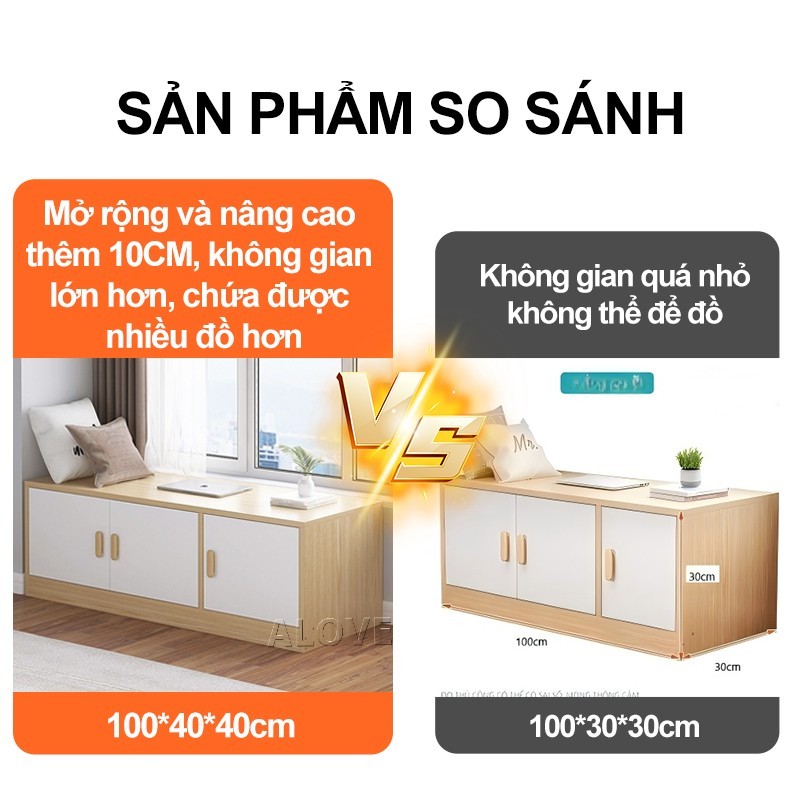 ALOVE Tủ Để Ngoài Ban Công, Tủ Để Đồ Đa Năng, Kệ Gỗ Tivi Thông Minh - Lắp ghép | BigBuy360 - bigbuy360.vn