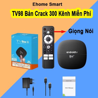 MS15] Android TV Box TV98 độ phân giải 8K WIFI 5G Bluetooth5.0, Xem phim phòng khách, Play game 16G+256GB