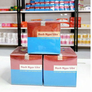 Kem dưỡng trắng da Bạch Ngọc Liên 2 in 1 At Home - Body Whitening Cream 90g, sáng da, mờ thâm, nám