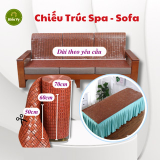   Chiếu mới 2025  Chiếu trúc trải giường gội giường spa ghế sofa cabin oto giường đơn không viền hạt bóng 