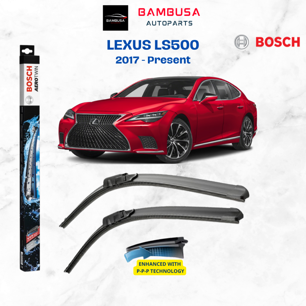 Bộ gạt mưa Lexus LS500 - Bosch Aerotwin cao cấp (2017 – nay)