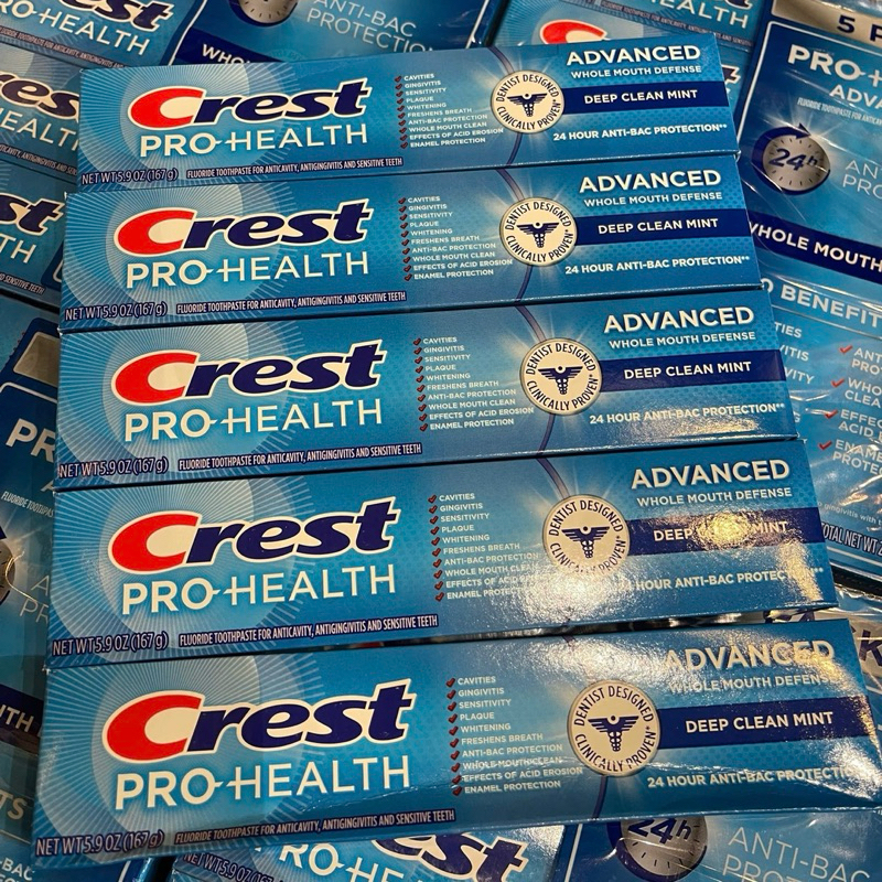 [MẪU MỚI] KEM ĐÁNH RĂNG CREST PRO HEALTH ADVANCED