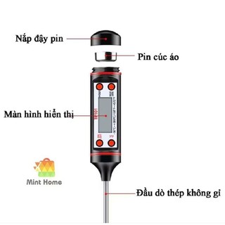 Que Đo Nhiệt Độ Pha Sữa, Nhiệt Độ Nước, Thực Phẩm