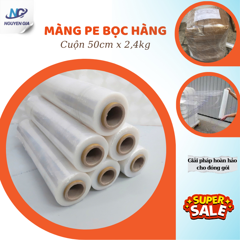 Nilon bọc hàng hóa vận chuyển 2,4kg