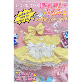 [Quần Áo Búp Bê] 🧸 Váy Cosplay Cô Hầu Gái Dễ Thương 🎎🎎🎎