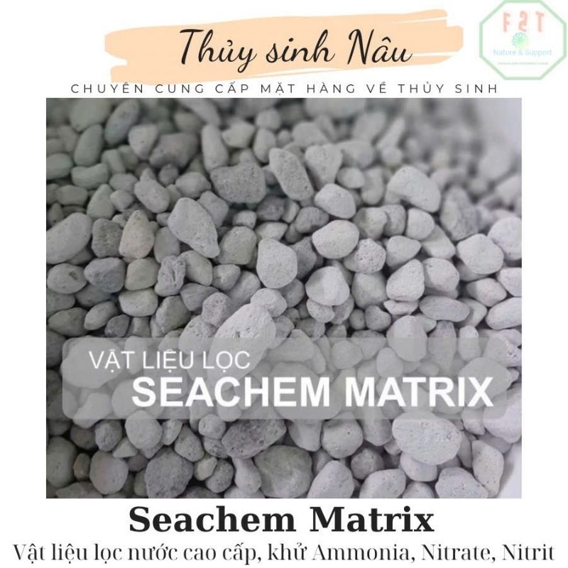 Seachem Matrix Vật Liệu Lọc Nước Cao Cấp 100ml thuysinhnau MTS36
