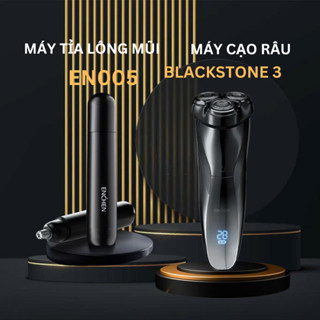 [TẶNG TỈA MŨI] Máy Cạo Râu Enchen BlackStone 3 -cạo râu ướt & khô , chống nước IPX7