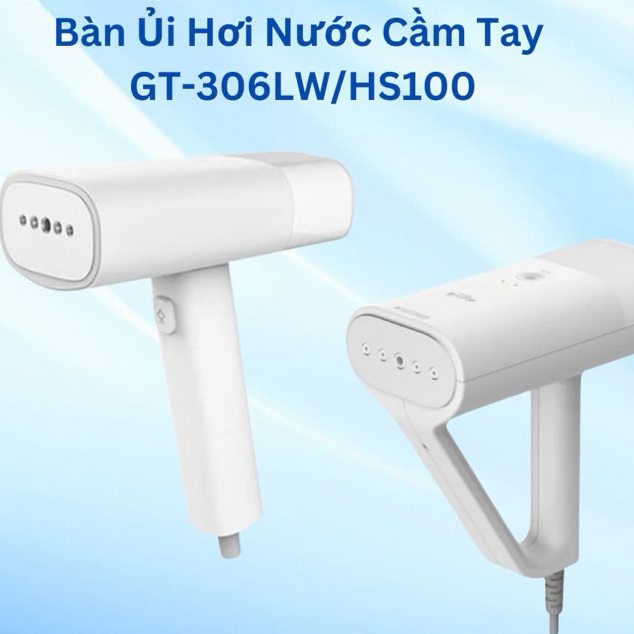  Bàn ủi hơi cầm tay bàn là hơi nước cầm tay Deerma HS100 GT 306LW - Mẫu mới công suất 1200w 