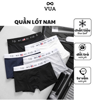 Quần lót nam, boxer nam[ COMBO 5 CHIẾC] chất liệu thun lạnh, co giãn 4 chiều, thấm hút mồ hôi tốt