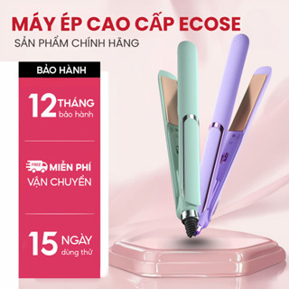 MÁY ÉP CAO CẤP ECOSE LỚP PHỦ ION ÂM GIÚP TÓC ÓNG MƯỢT