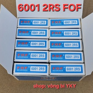 Hộp 10 cái bạc đạn 6001 2RS FOF ( cốt 12x28x8mm)