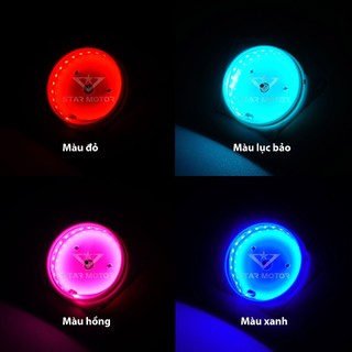 Mặt Led xoay Sharingan gắn đèn hậu, độ lé đèn bi cầu, gắn Demi xe điện, xe máy oto