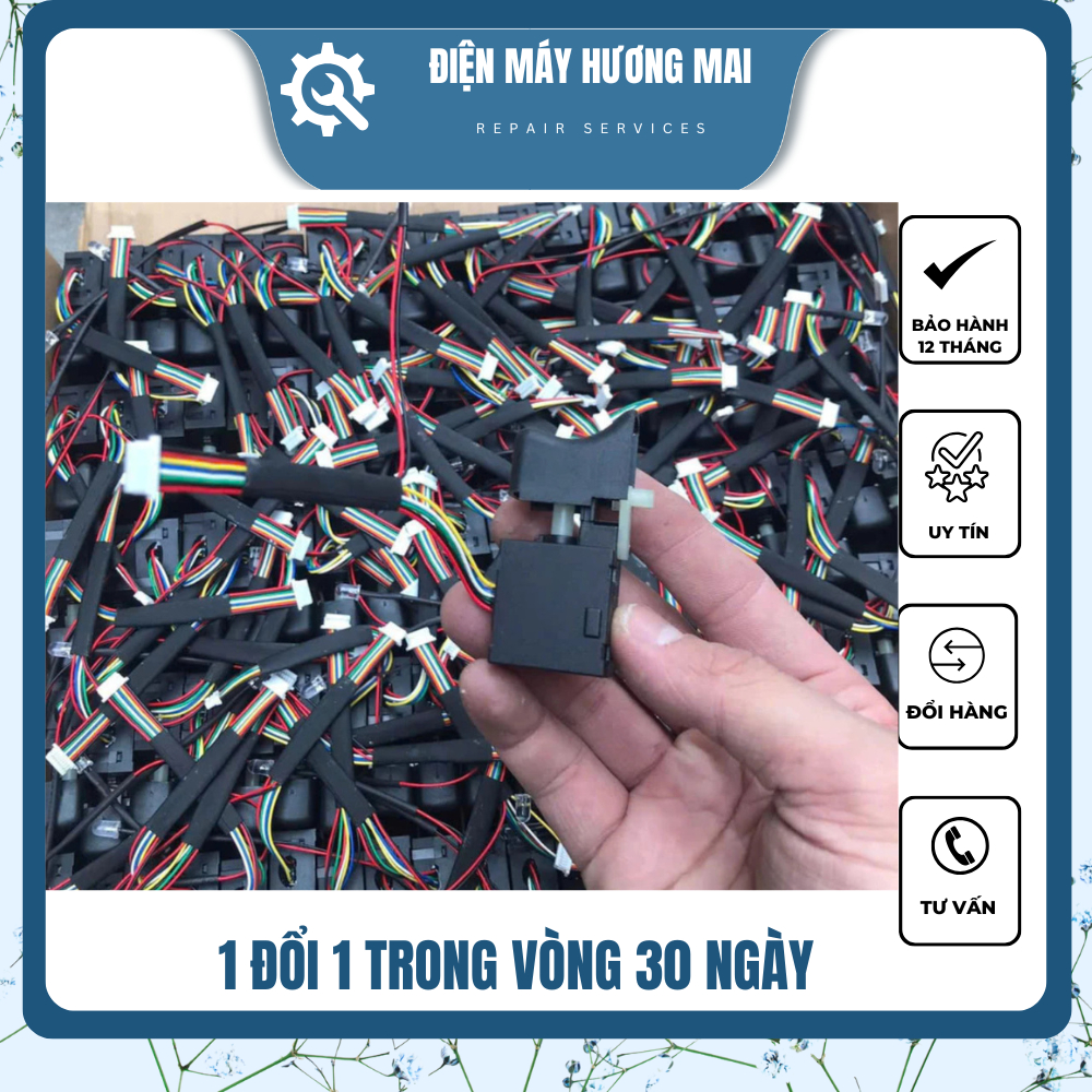 Công tắc máy khoan pin Makita, cò máy khoan pin Makita không chổi than