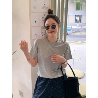 Áo phông cổ tròn nữ cộc tay HM auth