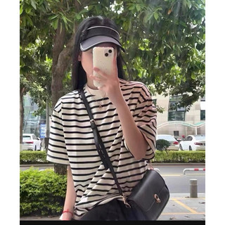 Áo phông cổ tròn nữ cộc tay HM auth