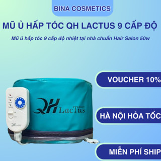 Mũ ủ hấp tóc QH Lactus 9 cấp độ nhiệt tại nhà chuẩn Hair Salon 50w