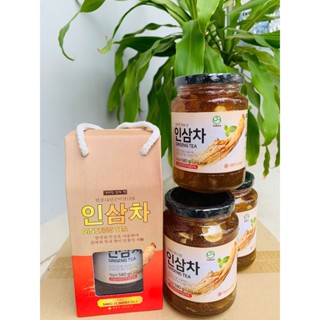  Sâm lát tươi ngâm mật ong Hàn Quốc Tokore -580g  hũ 