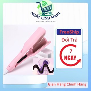Máy Uốn Tóc Xoăn Sóng Nước Hippie 32mm Chất Liệu Cao Cấp, Máy Làm Xoăn Sóng Nước Chỉnh Nhiệt Mẫu Mới  2025