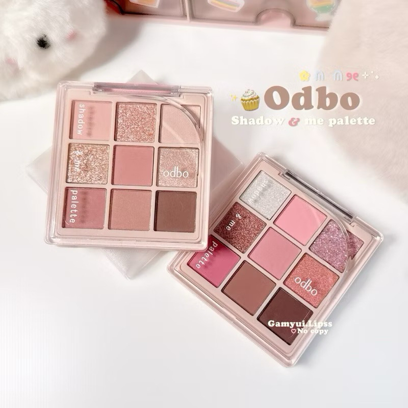 [HOẢ TỐC ODBO] Bảng phấn mắt 9 ô ODBO Shadow & Me Palette OD2014