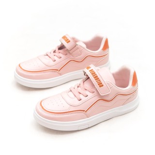 GIÀY BATA THỂ THAO HỌC SINH BÉ GÁI BITA'S XÉ DÁN GVBG.110 (HỒNG + KEM + TRẮNG) - BITAS GIRLS SPORT SNEAKERS