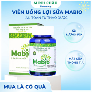 Mabio Lợi Sữa 60 Viên Uống Lợi Sữa Chính Hãng, Giúp Cho Các Mẹ Lấy Lại Sữa Nhanh