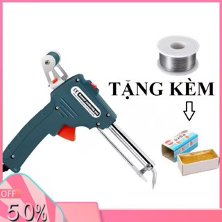 Máy Hàn Thiếc 150W GIA NHIỆT CỰC NHANH ( TẶNG CUỘN THIẾC HÀN + MỠ HÀN ) - Miễn phí Ship