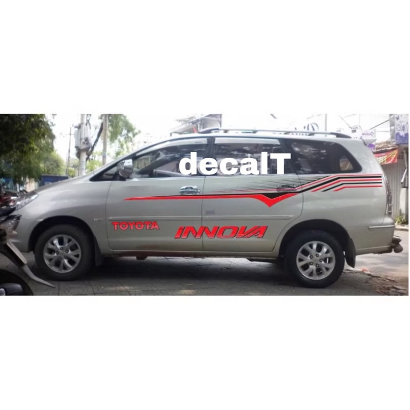 Tem Dán Sườn Xe Innova. Tem Dán Sườn Xe Innova (I0067)
