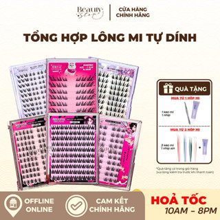 [HỎA TỐC] Lông Mi Giả Tự Dính Meng Jie Shang Pin Không Cần Dùng Keo Tái Sử Dụng Nhiều Lần