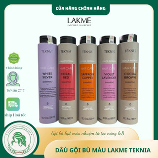 LẺ DẦU GỘI BỔ SUNG HẠT MÀU CHO TÓC NHUỘM LAKME REFRESH TEKNIA 300ML