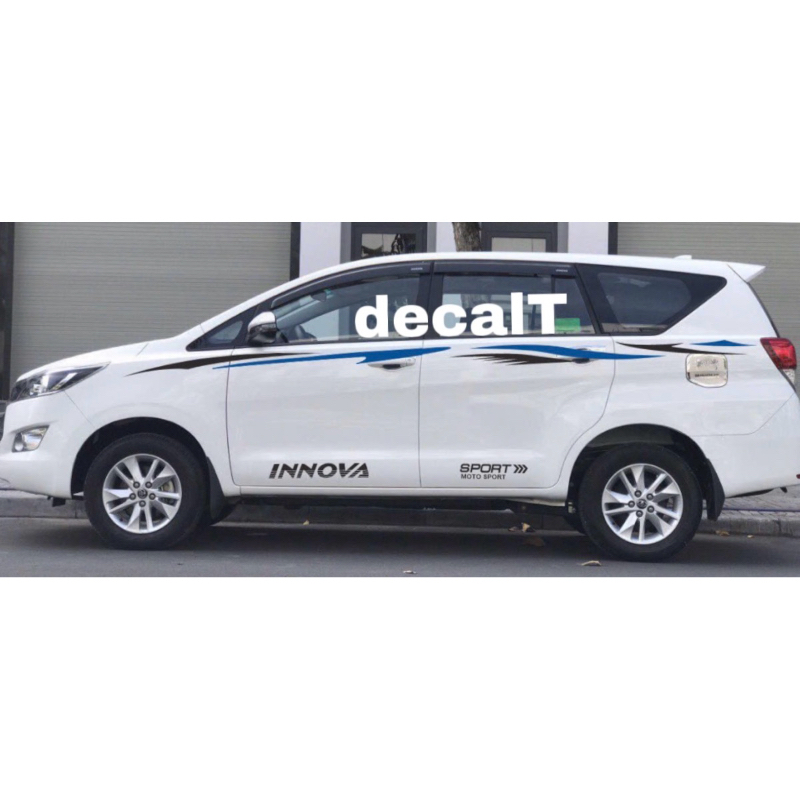 Tem Dán Sườn Xe Innova Mẫu Mới. Tem Dán Sườn Xe Innova (I0207)