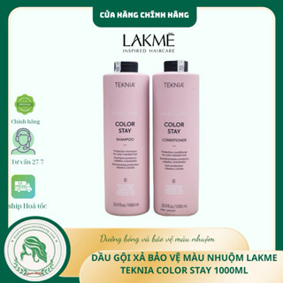 Dầu gội xả giữ màu cho tóc nhuộm Lakme Teknia Color Stay 1000ml