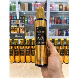 XỊT DƯỠNG TÓC L'UÔDAIS NO5 HƯƠNG NƯỚC HOA PHÁP ( CHUẨN)
