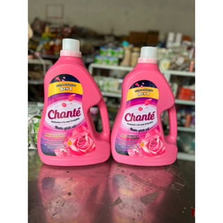   Combo 2 can  nước giặt xả chante 8 in 1 hương hoa Hồng pháp giúp làm sạch quần áo lưu hương can 3,1kg 